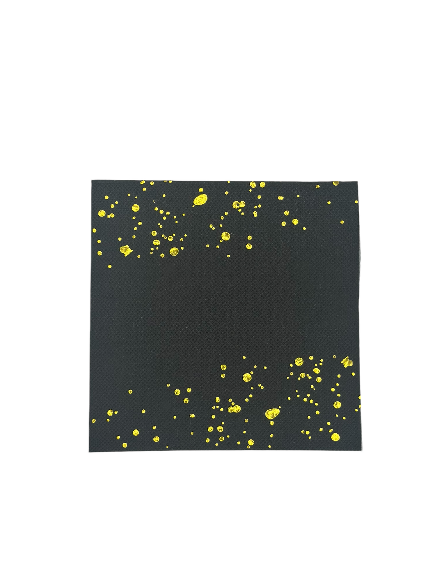 MA181-4 Black Napkin With Golden Dots