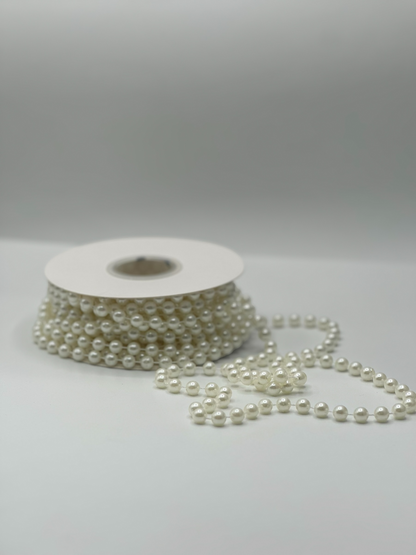 MA321 Round Pearl Garland 8mm x 10,93 yd