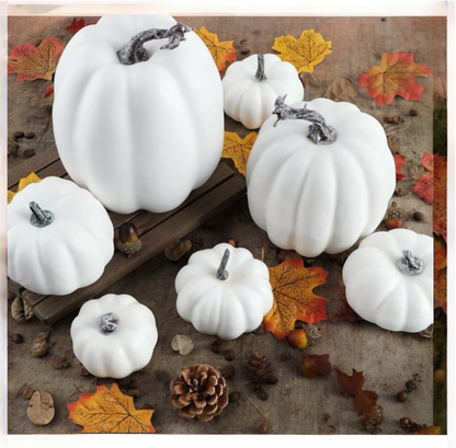 MA554 Artificial Pumpkins x 7Pcs