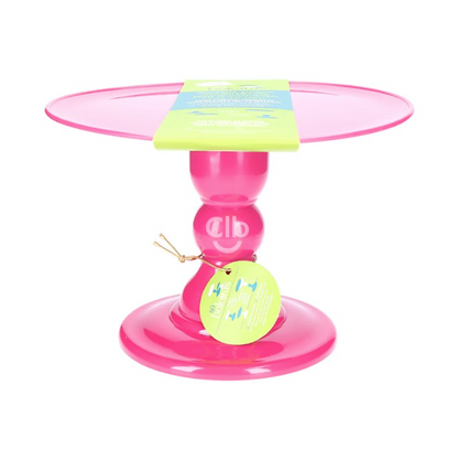 Barbie pink cake stand 11x7