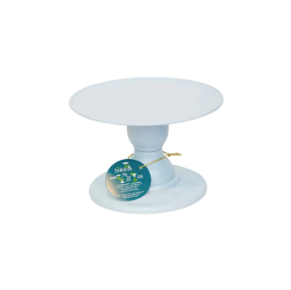 Candy blue cake stand 9x5