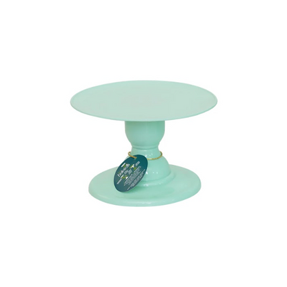 Light green cake stand 9x5