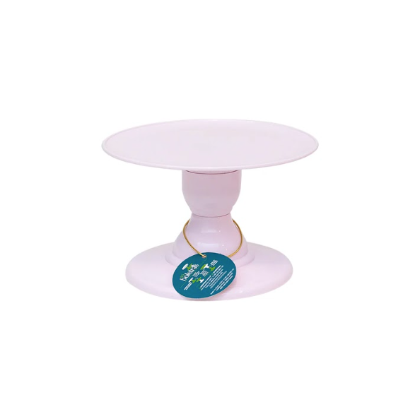 Light pink cake stand 9x5