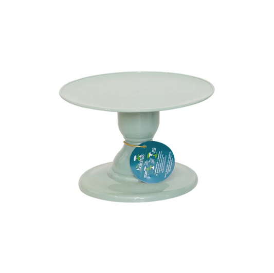 Mint green cake stand 9x5