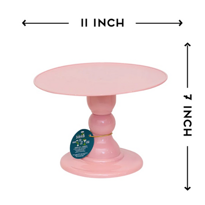 Rose cake stand 11x7