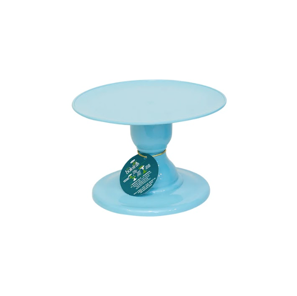 Sky blue cake stand 9x5