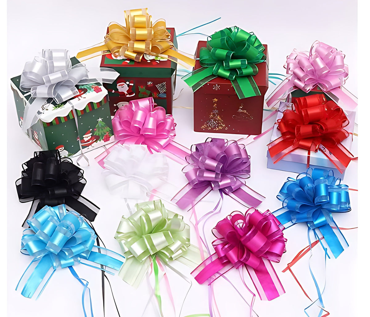 Decorative Ribbon Bow 2.5" x 66.9"