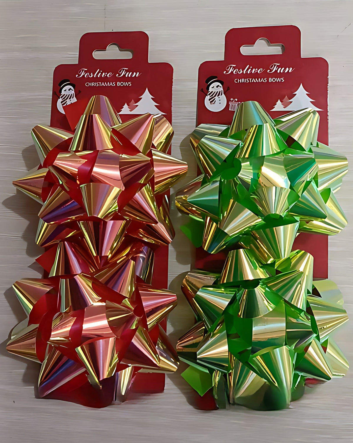 Decorative Gift Bows, 2-Pack