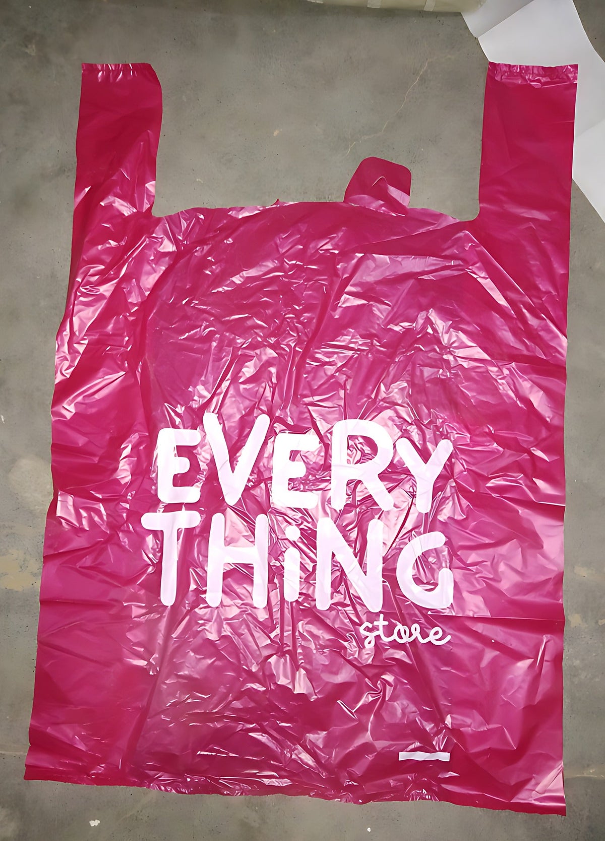 Plastic Shopping Bag 31.5" x 47.2"