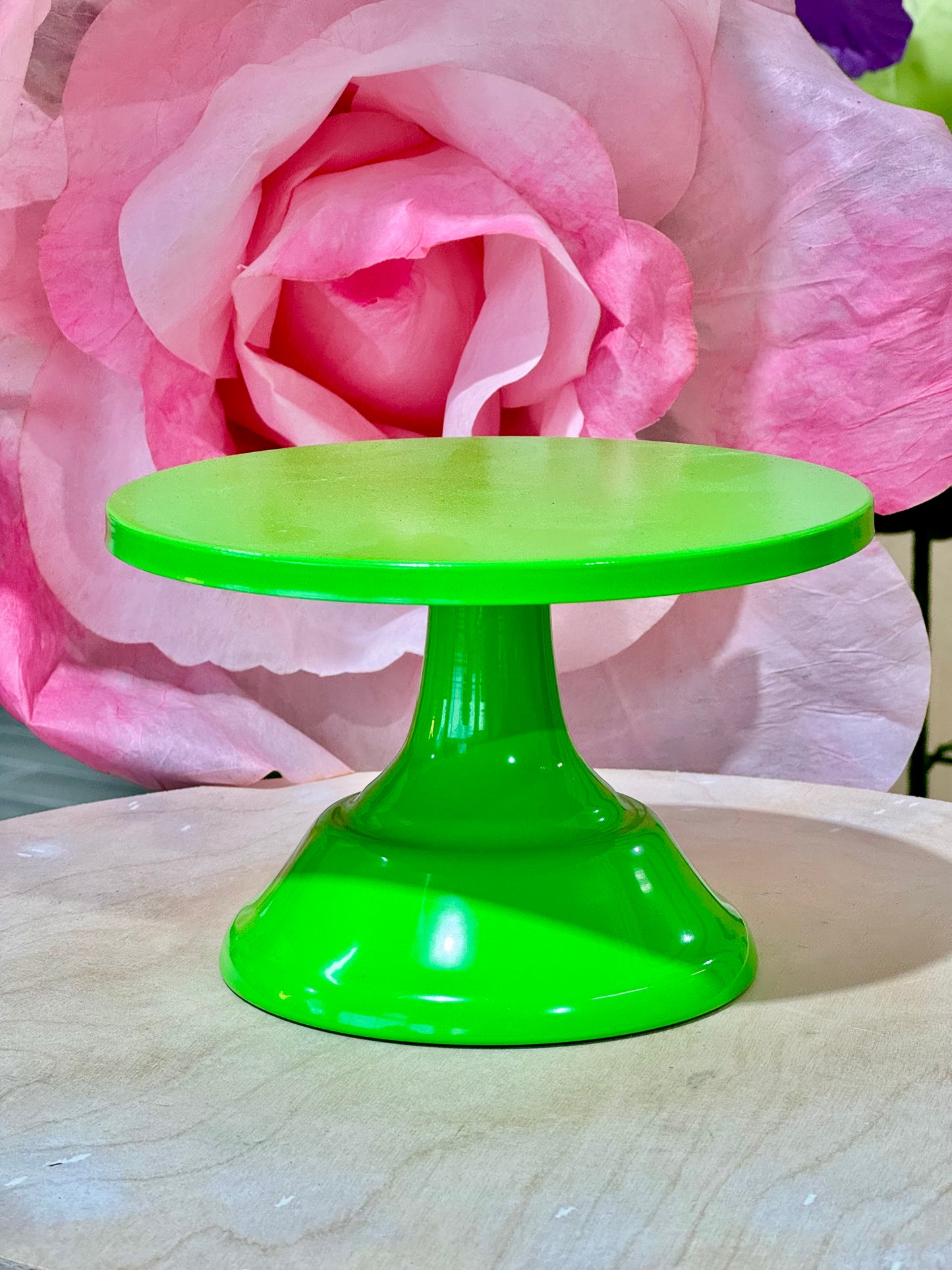 MA183-12 Metal Lime Cake Stand x 3 Pcs