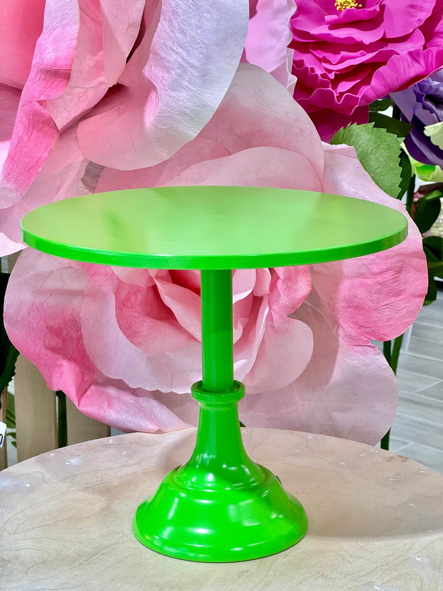 MA183-12 Metal Lime Cake Stand x 3 Pcs