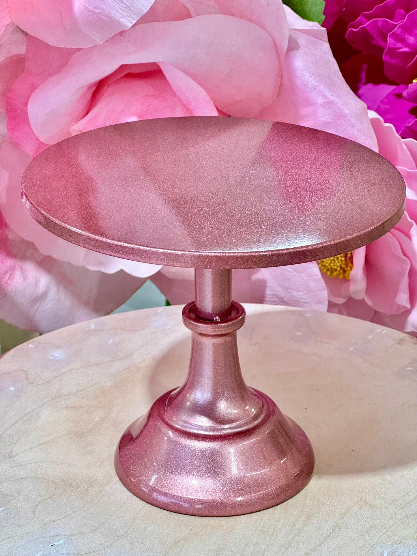 MA183-11 Metal Rose Gold Cake Stand x 3 Pcs