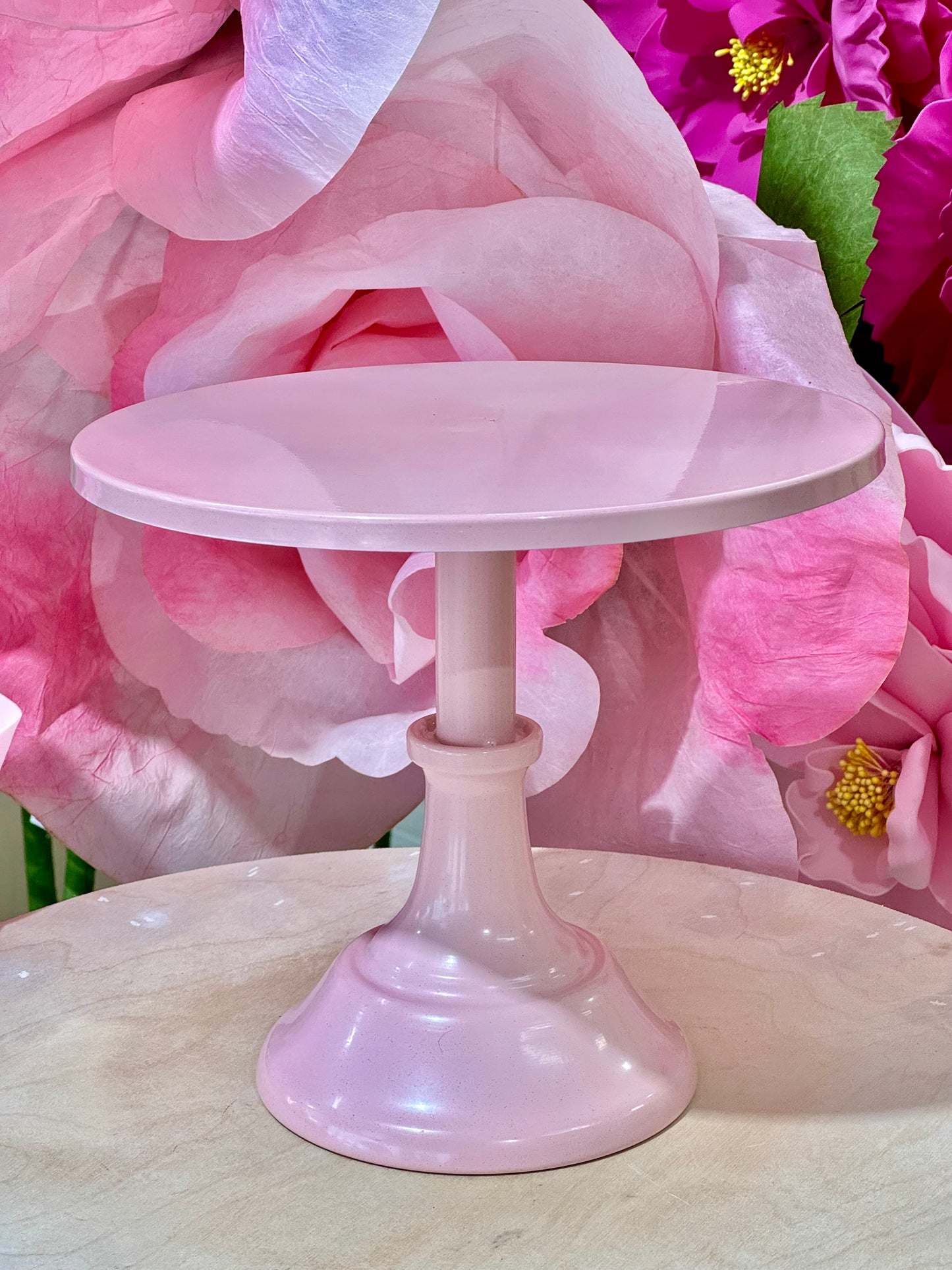 MA183-8 Metal Pink Cake Stand x 3 Pcs