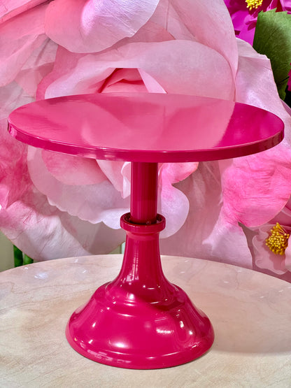 MA183-4 Metal Fuchsia Cake Stand x 3 Pcs