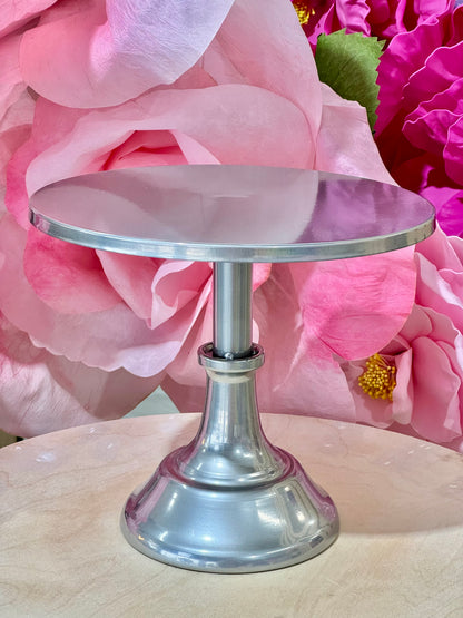 MA183-3 Metal Silver Cake Stand x 3 Pcs