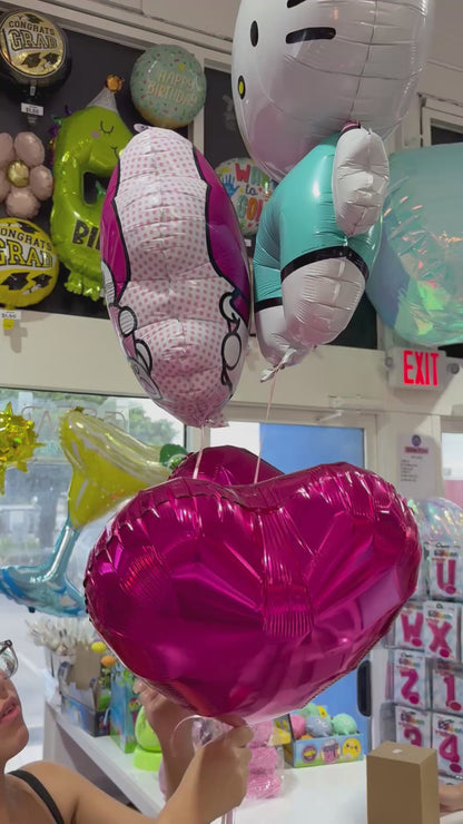 Hello Kitty shaped giant foil balloon 25"